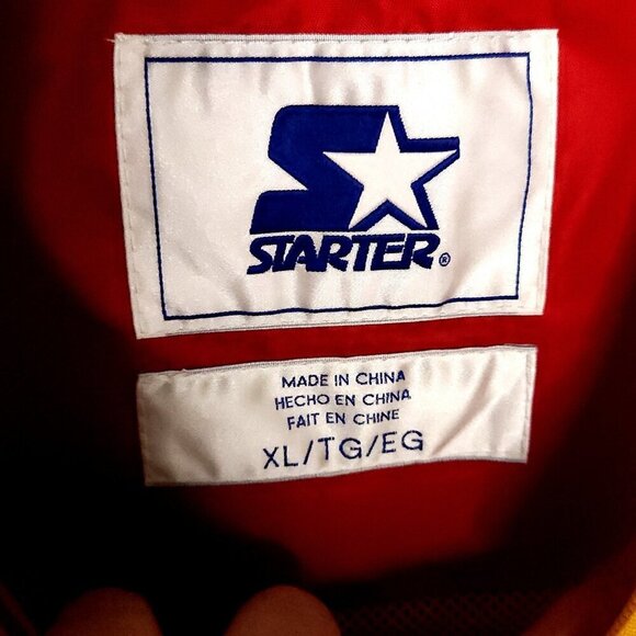 Starter New Kansas City Chiefs Red Windbreaker XL - Picture 8 of 11
